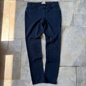 Y2K Mudd Soft Stretch Pants Size‎ 3 Navy Ponte Lounge Streetwear
